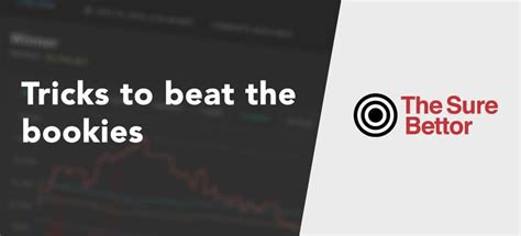 LETS BEAT THE BOOKIE .